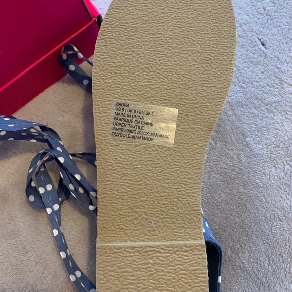 ShoeDazzle lace up sandals - Picture 2 of 3